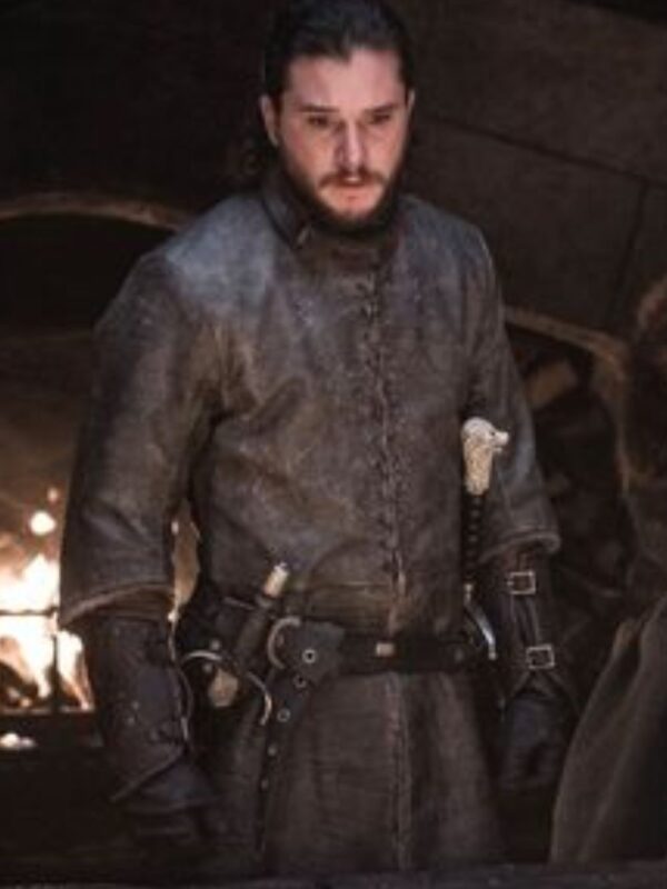 Jon Snow Game of Thrones Black Coat