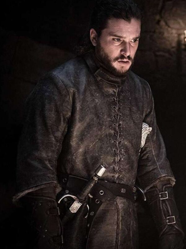 Jon Snow Game of Thrones Black Coat