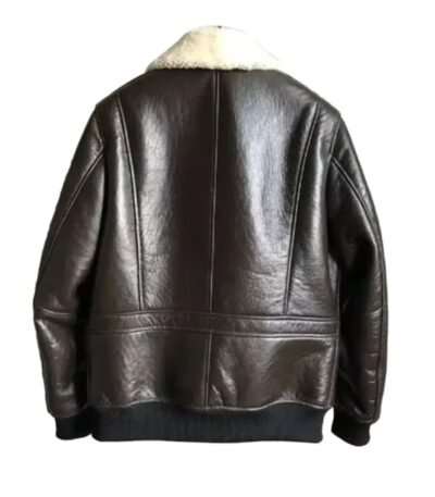 Jonathan Brown Shearling G-1 Bomber Jacket
