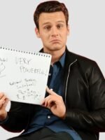 Jonathan Groff The Matrix 4 Black Real Leather Jacket