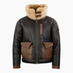 Jones-SF Shearling Bomber Black Jacket