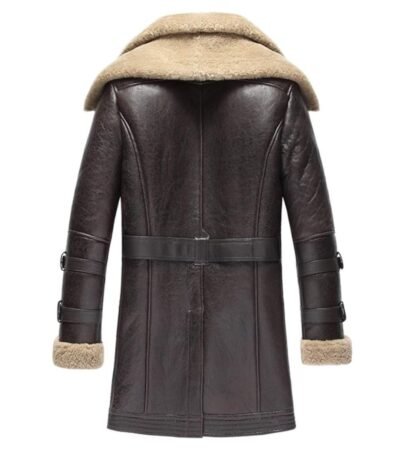 Jordan Double Collar Heavy Weight Shearling Coat