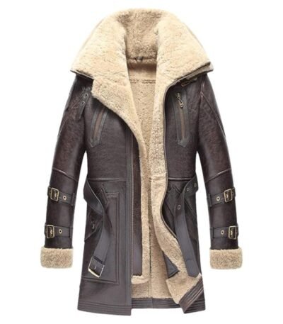 Jordan Double Collar Heavy Weight Shearling Coat