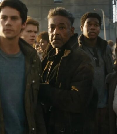 Jorge Maze Runner The Death Cure Leather Coat