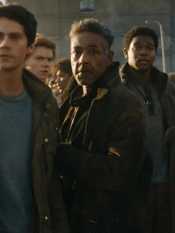 Jorge Maze Runner The Death Cure Leather Coat