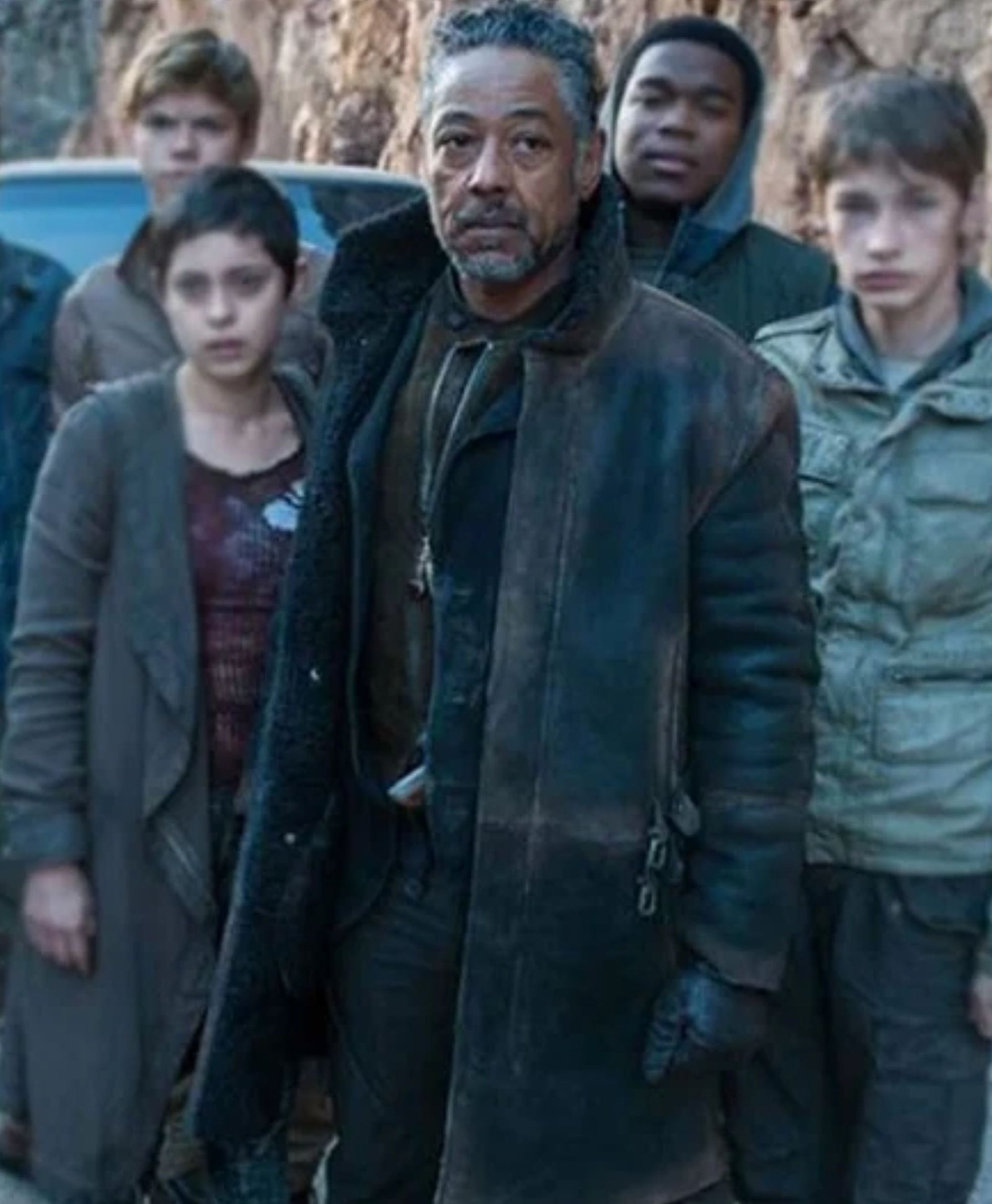 Jorge Maze Runner The Death Cure Leather Coat Jorge Maze Runner The Death Cure Leather Coat