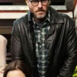 Jorge Poza Dark Desire Leonardo Solares Leather Jacket