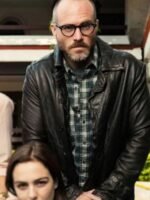 Jorge Poza Dark Desire Leonardo Solares Leather Jacket