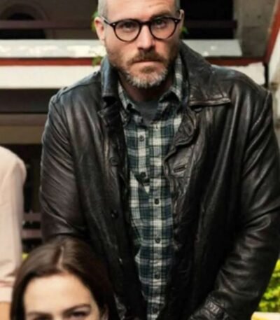 Jorge Poza Dark Desire Leonardo Solares Leather Jacket