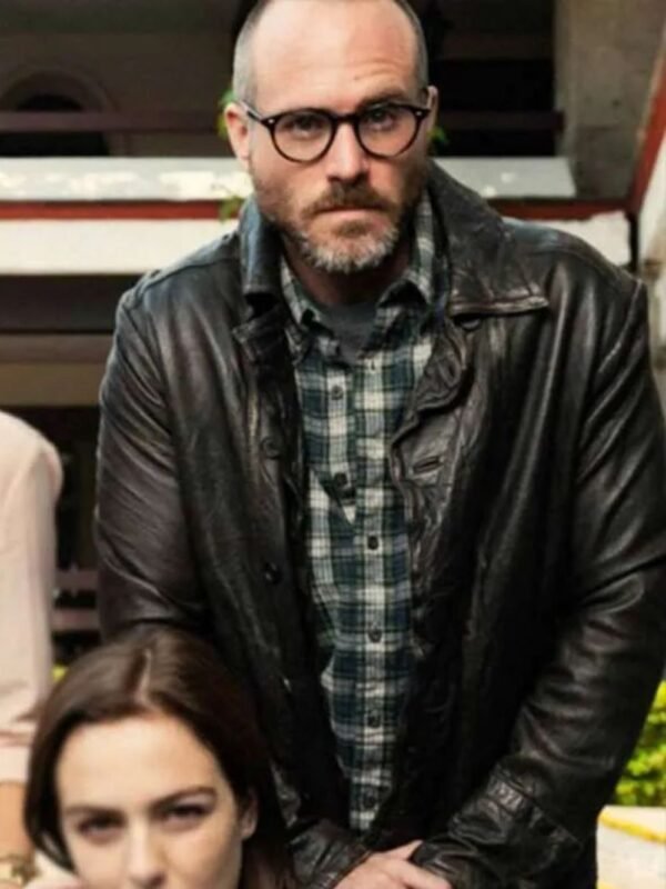 Jorge Poza Dark Desire Leonardo Solares Leather Jacket