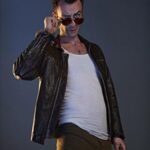 Joseph Gilgun Preacher Black Leather Jacket