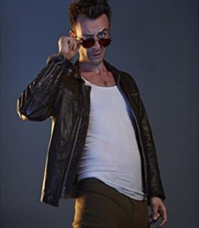 Joseph Gilgun Preacher Black Leather Jacket