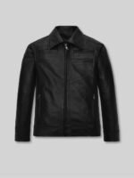 Joseph Gordon-Levitt Looper Black Leather Jacket