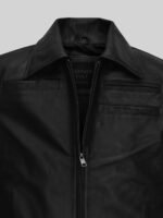 Joseph Gordon-Levitt Looper Black Leather Jacket