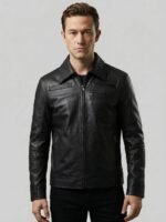 Joseph Gordon-Levitt Looper Black Leather Jacket
