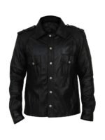 Joseph Morgan The Vampire Diaries Black Leather Jacket