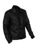 Joseph Morgan The Vampire Diaries Black Leather Jacket