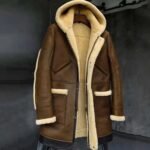Joshua Brown Fur Hooded Leather Jacket