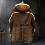Joshua Brown Fur Hooded Leather Jacket