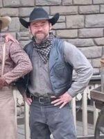 Josiah McDonough Quantum Leap S01 Black Leather Vest