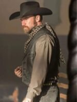 Josiah McDonough Quantum Leap S01 Black Leather Vest