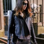 Juliana Harkavy Arrow Season 6 Leather Jacket