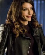 Juliana Harkavy Arrow Season 6 Leather Jacket