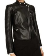 Juliana Harkavy Arrow Season 6 Leather Jacket