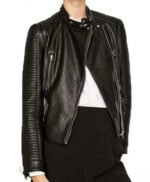 Juliana Harkavy Arrow Season 6 Leather Jacket
