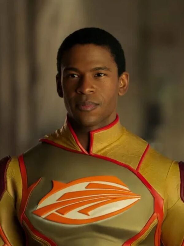 Jupiter's Legacy Fitz Small Yellow Leather Jacket
