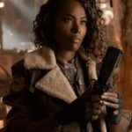 Jurassic World 3 Kayla Watts Aviator Sherpa Collar Jacket