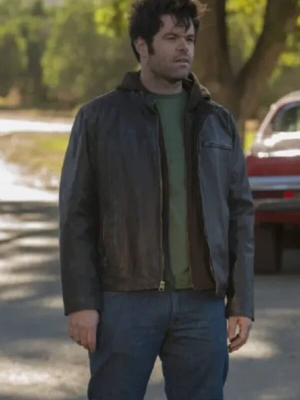 Justified Randall Kusik Black Leather Jacket
