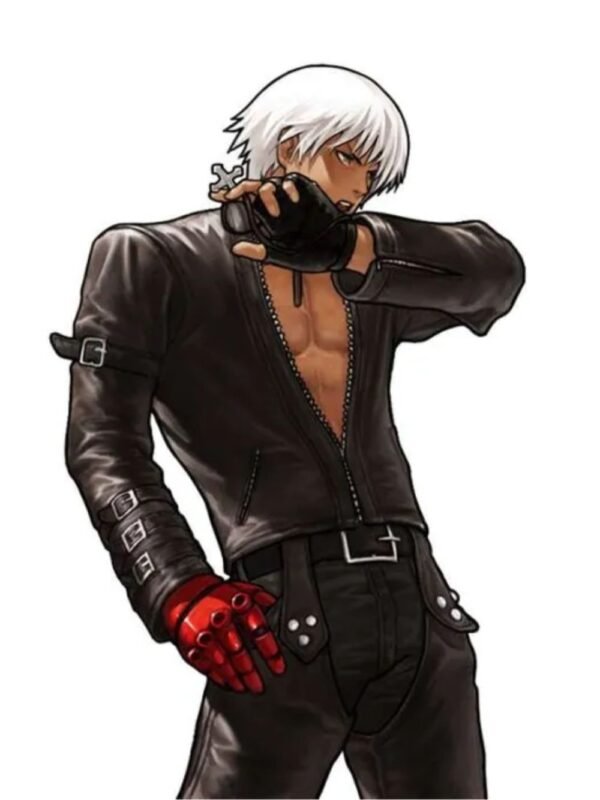 K Dash King of Fighters 99 KOF Black Jacket