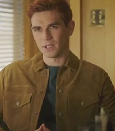 K.J. Apa Riverdale S05 Archie Andrews Brown Suede Jacket