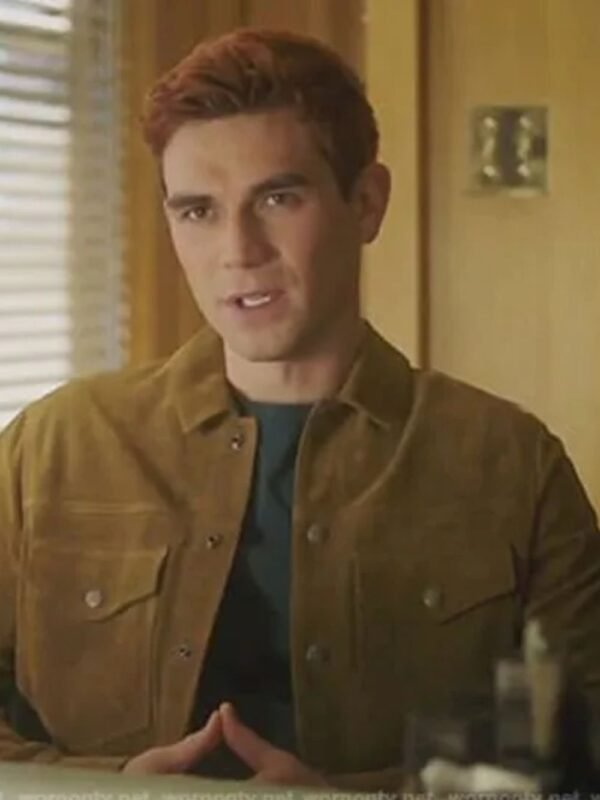 K.J. Apa Riverdale S05 Archie Andrews Brown Suede Jacket