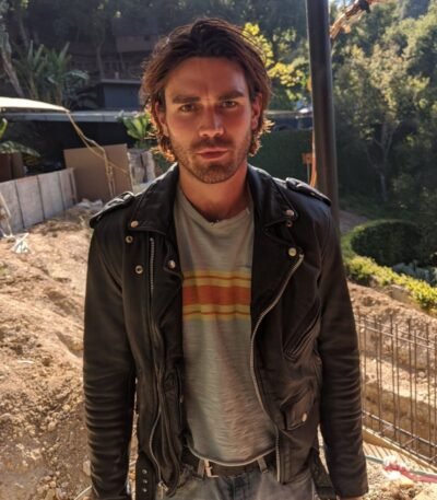 K.J. Apa Songbird Black Biker Leather Jacket