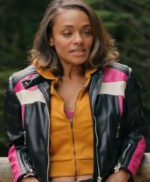 Kandyse McClure Virgin River S05 Biker Jacket