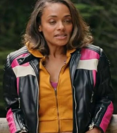 Kandyse McClure Virgin River S05 Biker Jacket