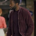 Karl Black Mirror Maroon Jacket