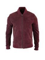 Karl Black Mirror Maroon Jacket