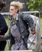 Kate Mckinnon Ghostbusters Biker Leather Jacket