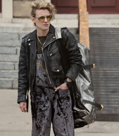 Kate Mckinnon Ghostbusters Biker Leather Jacket