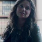 Katie Lowes Scandal S04 Biker Jacket