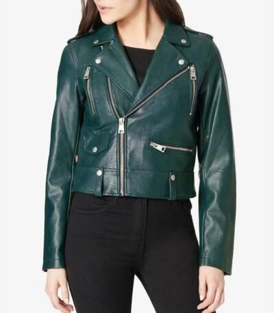 Katie Lowes Scandal S04 Biker Jacket