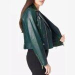 Katie Lowes Scandal S04 Biker Jacket