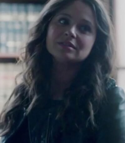Katie Lowes Scandal S04 Biker Jacket