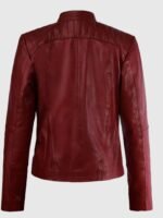 Kaya Scodelario Resident Evil Welcome to Raccoon City Red Jacket