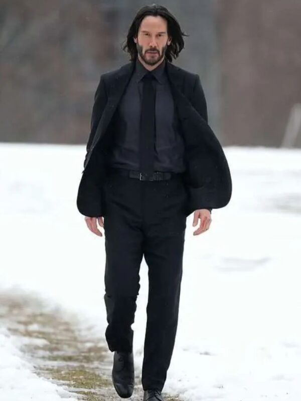 Keanu Reeves John Wick Black Suit