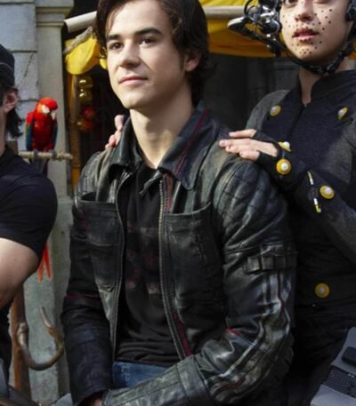 Keean Johnson Alita Battle Angle Leather Jacket