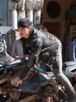 Keean Johnson Alita Battle Angle Leather Jacket
